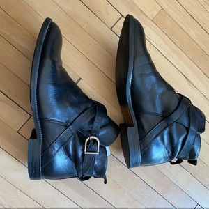 Beautiful ankle leather boots - vintage from the 90’s